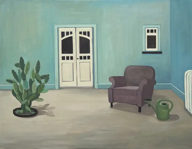 Mijn cactus. 90x70 cm.