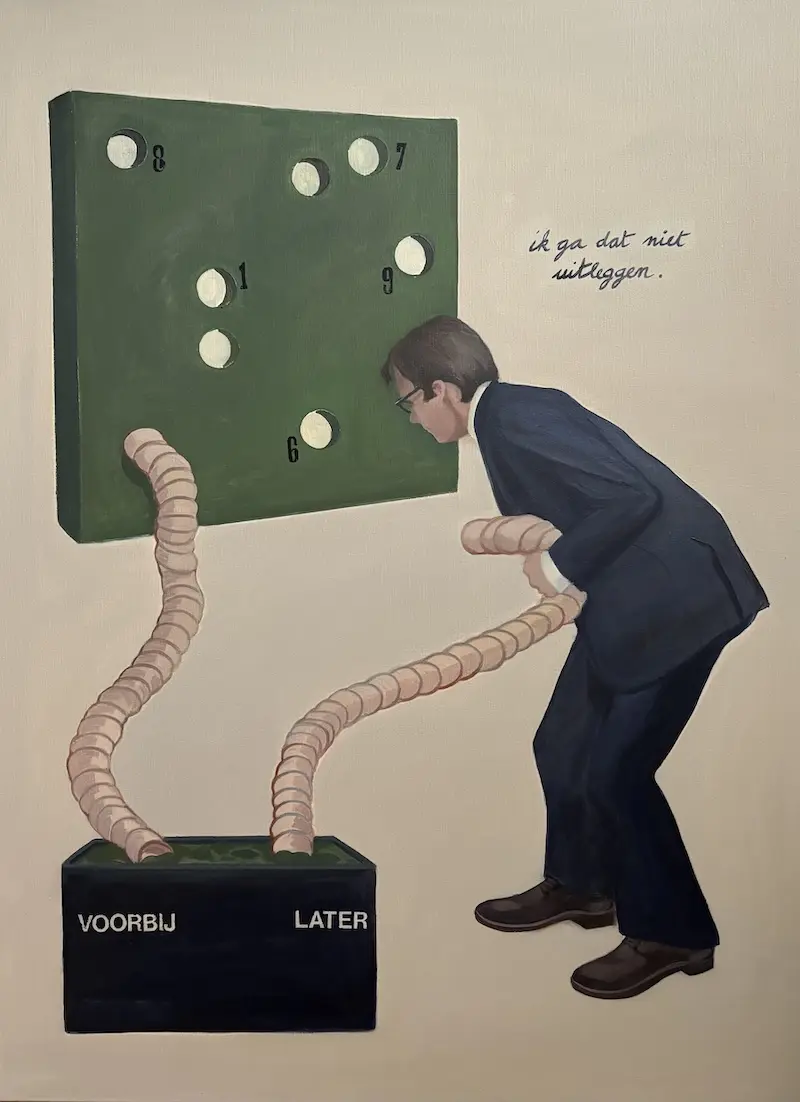 Ik ga dat niet uitleggen 95x 130 cm